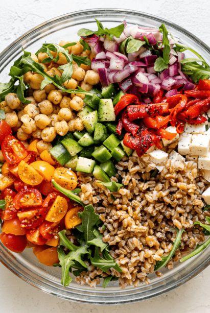Ina Garten's Farro Salad Ingredients