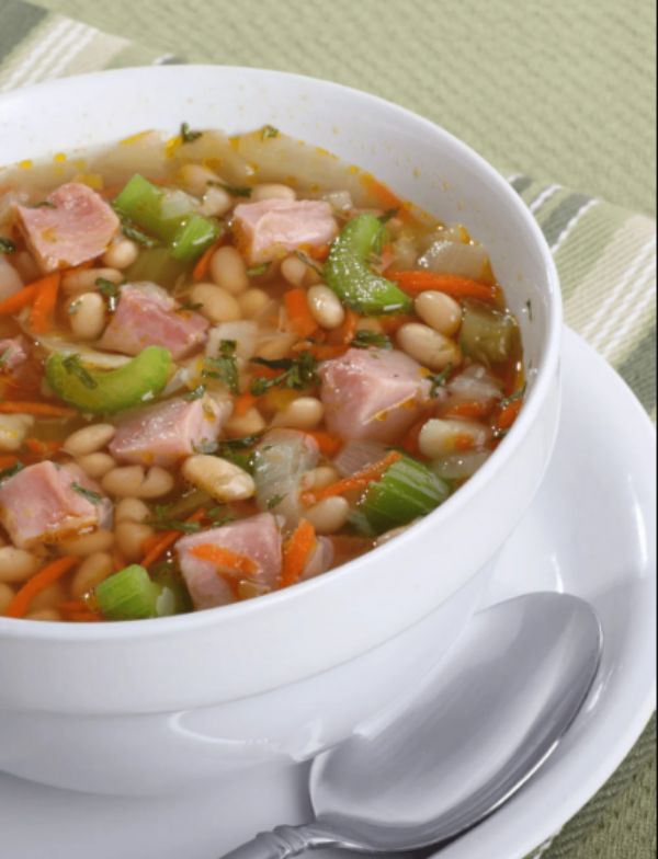 Pioneer woman ham and bean soup Recipe