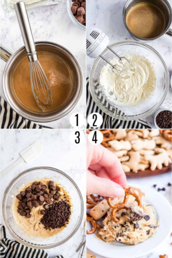 How to make Peanut Butter Cookie Dough Dip